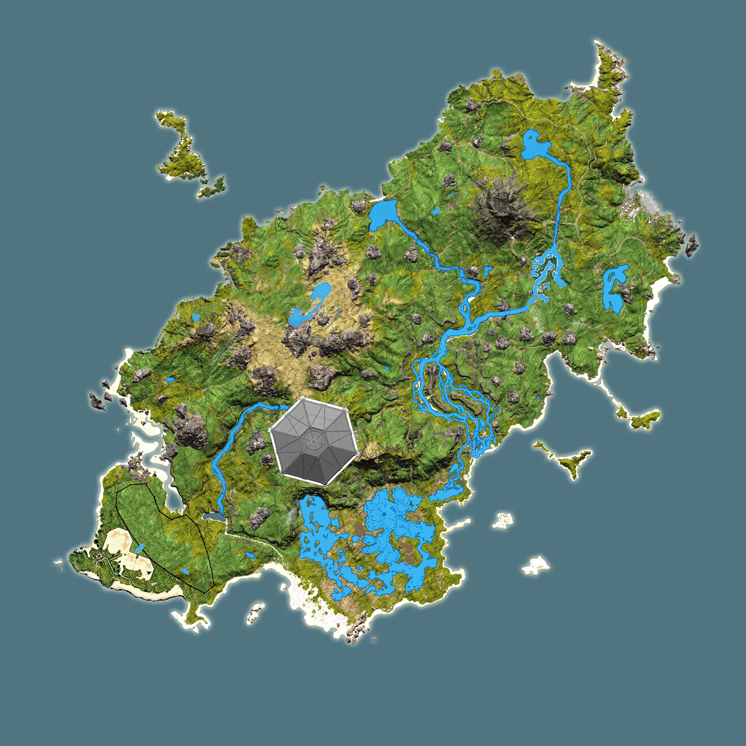 Idno Map Карта — AGE OF DINO